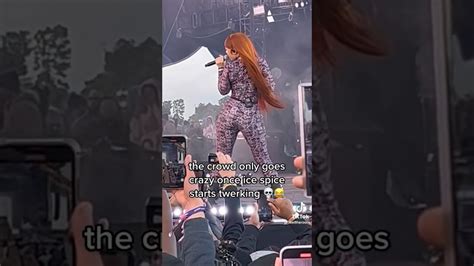 ice spice nude concert|Ice Spice Twerking Onstage Nearly Led To A Freak Accident